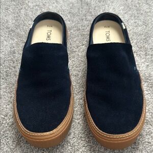 TOMS Women's Navy Slip-On Shoes